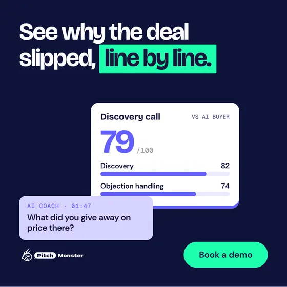 Ad template, navy: See why the deal slipped, line by line